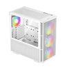 DeepCool CH560 WH ARGB Midi Tower PC Case White | Liquid Cooling Support