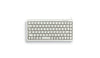 CHERRY G84-4100 COMPACT KEYBOARD Corded, USB/PS2, Light Grey, (QWERTY - UK) Keyboard | Wired, QWERTY, Grey