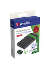 Verbatim 53112 1 TB 2.5" External HDD | USB 3.2  Black