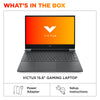 HP Victus Gaming 15-fa2300na Intel® Core™ i5 i5-13420H Laptop 39.6 cm (15.6") Full HD 16 GB DDR4-SDRAM 512 GB SSD NVIDIA GeForce RTX 4050 Wi-Fi 6 (802.11ax) Windows 11 Home Black