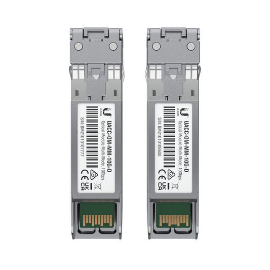Ubiquiti Networks UACC-OM-MM-10G-D-2 network transceiver module Fiber optic 10000 Mbit/s 850 nm