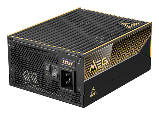 MSI MEG Ai1600T PCIE5 1600W ATX Fully-Modular Power Supply Unit | 80 PLUS Titanium