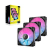 Corsair iCUE LINK RX120 RGB Case Fan | 120mm 2100 RPM 73.5 CFM PWM RGB Magnetic levitation bearing Black