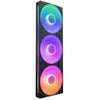 NZXT RF-U36HF-B1 Case Fan | 360mm 2400 RPM RGB Fluid Dynamic Bearing (FDB) Black
