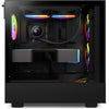 NZXT Kraken 240 RGB AIO Liquid Cooler | 240mm 1800 RPM 78.02 CFM PWM RGB Fluid Dynamic Bearing (FDB) Black