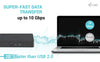 i-tec USB 3.0 / USB-C / Thunderbolt 3 Professional Dual 4K Display Docking Station Generation 2 + Power Delivery 100W