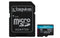 Kingston Technology 512GB microSDXC Canvas Go Plus Gen4 200MB/s A2 U3 V30 Card + Adapter