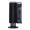 Cooler Master Hyper 212 Halo Black CPU Cooler | 2050 RPM 51.88 CFM PWM RGB Rifle bearing Black
