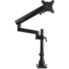 StarTech Desk Mount Monitor Arm with 2x USB 3.0 ports - Pole Mount Full Motion Single Arm Monitor Mount for up to 34" VESA Display - Ergonomic Articulating Arm - Desk Clamp/Grommet