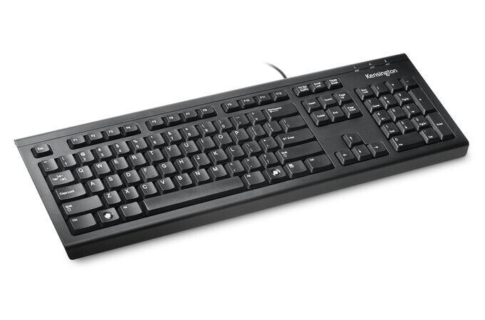 Kensington ValuKeyboard - Wired Keyboard | Wired, QWERTY, Black