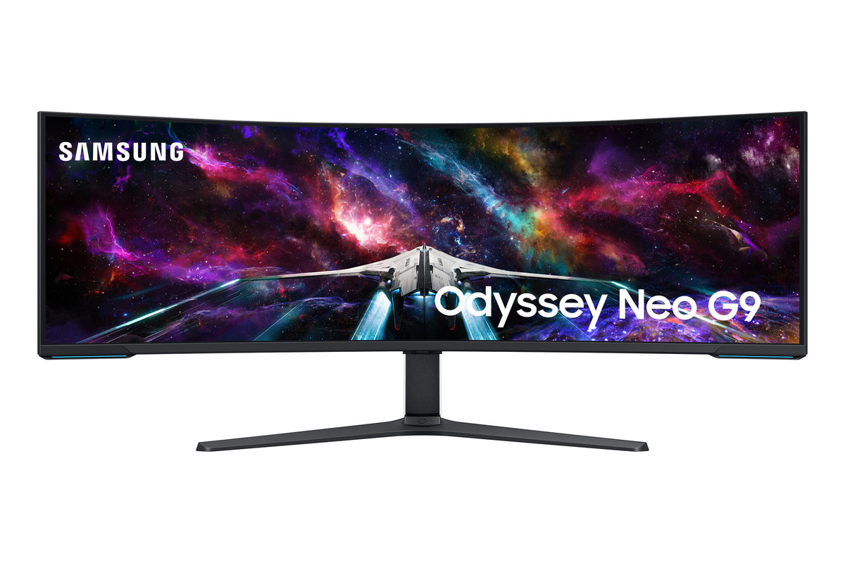 Samsung Odyssey 57" G95NC Odyssey Neo G9 240Hz Dual UHD Monitor 57" Curved Gaming Monitor | 7680 x 2160 240Hz 1ms HDMI DP