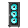 DeepCool CC560 V2 RGB Midi Tower PC Case Black | Liquid Cooling Support