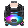 Cooler Master Hyper 212 Halo Black CPU Cooler | 2050 RPM 51.88 CFM PWM RGB Rifle bearing Black