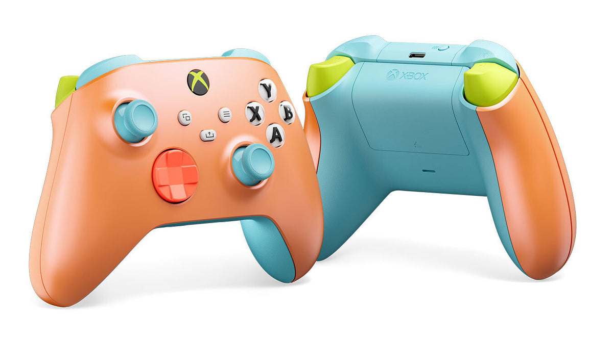 Microsoft Xbox Sunkissed Vibes OPI Special Edition Blue, Coral, Green Bluetooth/USB Gamepad Analogue / Digital Android, PC, Xbox One, Xbox Series S, Xbox Series X, iOS