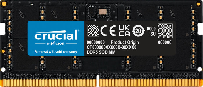 Crucial CT32G48C40S5 32 GB (1x32 GB) DDR5 4800 MHz Memory Kit | CL40