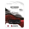 Kingston KC3000 512 GB PC/notebook Internal SSD | 3D TLC NVMe PCI Express 4.0 M.2