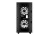 DeepCool MATREXX 40 3FS Micro Tower PC Case Black | Liquid Cooling Support