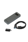 Verbatim Executive Fingerprint Secure 1 TB Encrypted Portable SSD | USB 3.2 Gen 1 Grey