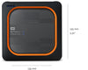Western Digital My Passport Wireless 2 TB Portable SSD | USB 3.2 Gen 1 Black, Orange