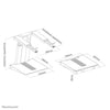 Neomounts by Newstar foldable laptop stand
