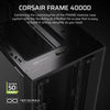 Corsair FRAME 4000D Midi Tower PC Case Black | Liquid Cooling Support