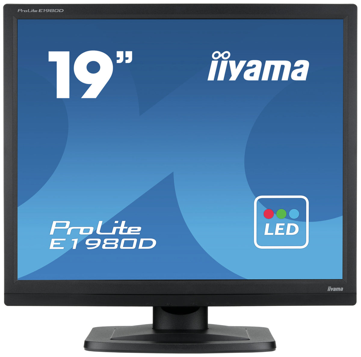 iiyama ProLite E1980D-B1 19" XGA Monitor | 1280 x 1024 60Hz VGA DVI