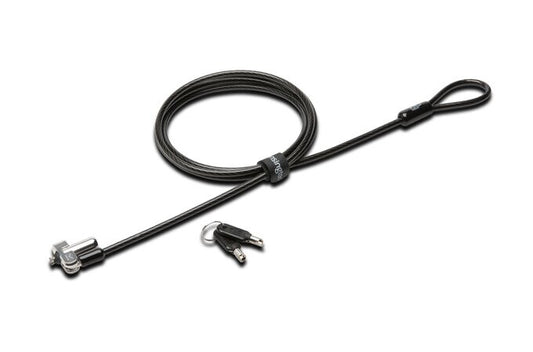 Kensington Slim N17 2.0 Keyed Laptop Lock for Wedge-Shaped Slots