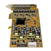 StarTech 4 Port Gigabit Power over Ethernet PCIe Network Card - PSE / PoE PCI Express NIC