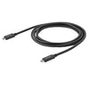 StarTech.com USB-C Cable with Power Delivery (3A) - M/M - 2 m (6 ft.) - USB 3.0 - USB-IF Certified