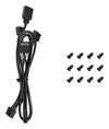 DeepCool FL12R-3 IN 1 Computer case Fan 12 cm Black 3 pc(s)