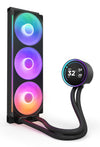 NZXT Kraken Elite 360 RGB AIO Liquid Cooler | 360mm 2800 RPM 75.12 CFM PWM RGB Black