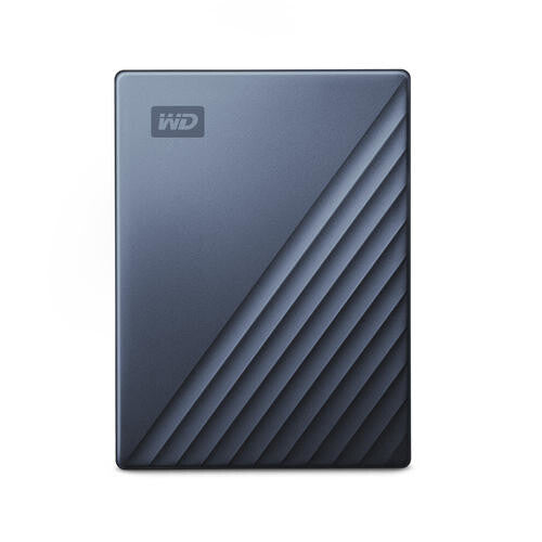 Western Digital WDBC3C0020BBL-WESN 2 TB Encrypted External HDD | USB 3.2  Black, Blue