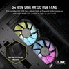 Corsair 2500X RGB Micro Tower PC Case Black | Liquid Cooling Support