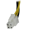 StarTech 8in ATX12V 4 Pin P4 CPU Power Extension Cable - M/F