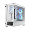 Fractal Design Pop Air RGB Tower PC Case White | Liquid Cooling Support