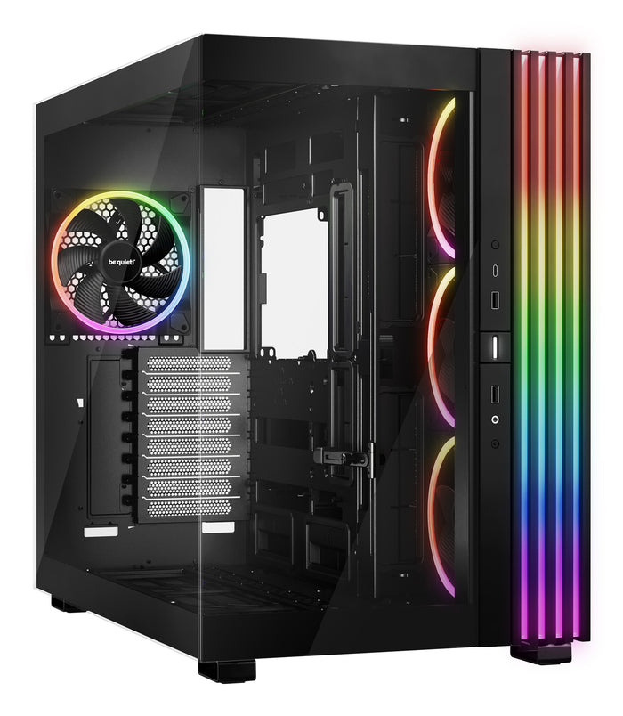 be quiet! LIGHT BASE 900 FX Black ARGB Full Tower PC Case Black | Liquid Cooling Support