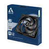 ARCTIC P12 - Pressure-optimised Fan | 120mm 1800 RPM 56.3 CFM Fluid Dynamic Bearing (FDB) Black