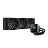 DeepCool MYSTIQUE 360 AIO Liquid Cooler | 360mm 2150 RPM 72.45 CFM PWM Fluid Dynamic Bearing (FDB) Intel & AMD Compatible Black