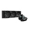DeepCool MYSTIQUE 360 AIO Liquid Cooler | 360mm 2150 RPM 72.45 CFM PWM Fluid Dynamic Bearing (FDB) Intel & AMD Compatible Black