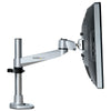 StarTech.com Desk Mount Monitor Arm - VESA or Apple iMac/Thunderbolt or Ultrawide Display up to 14kg - Articulating Height Adjustable Single Desktop Monitor Pole Mount - Clamp/Grommet