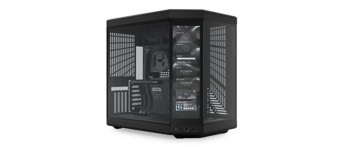 HYTE Y70 Midi Tower PC Case Black | Liquid Cooling Support