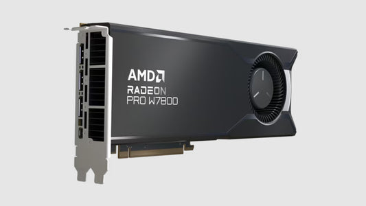 AMD Radeon PRO W7800 32 GB GDDR6 Graphics Card | PCIe 4.0 x16 | 3 x DP | Active Cooling