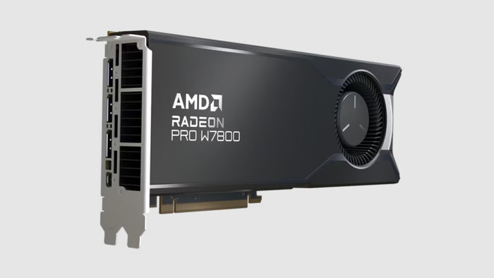 AMD Radeon PRO W7800 32 GB GDDR6 Graphics Card | PCIe 4.0 x16 | 3 x DP | Active Cooling