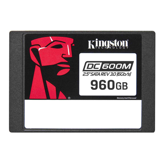 Kingston 960G DC600M 960 GB Internal SSD | 3D TLC NAND Serial ATA III 2.5