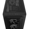 ASUS A23 PLUS TG ARGB BLACK PC Case Black | Liquid Cooling Support