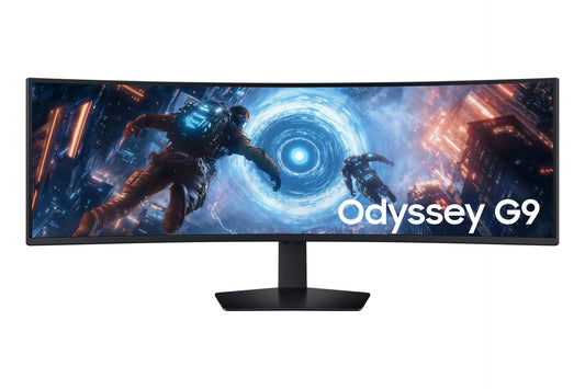 Samsung Odyssey S49FG910EU 49" Dual QHD Curved Gaming Monitor | 5120 x 1440 144Hz 1ms HDMI DP
