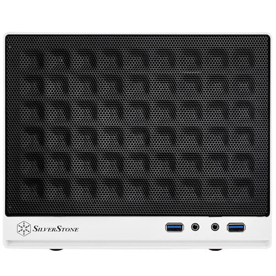 Silverstone SG13 Mini Tower Black, White