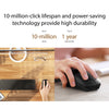 ASUS MD200 /BK mouse Ambidextrous RF Wireless + Bluetooth Optical 4200 DPI