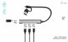 i-tec USB-C/USB-A Metal HUB 1x USB 3.0 + 3x USB 2.0
