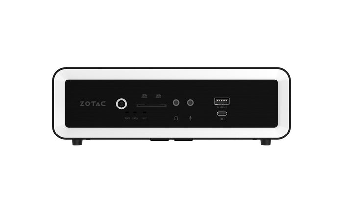 Zotac ZBOX CI669 NANO 1.8L sized PC Black, White Intel SoC i7-1355U 1.7 GHz